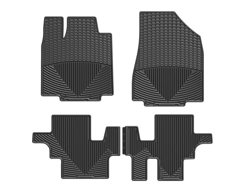 WeatherTech WTHB293150 13+ Honda Accord Front and Rear Rubber Mats - Black