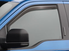 WeatherTech 80765 2017+ Ford F-250/F-350/F-450/F-550 Front Side Window Deflectors - Dark Smoke