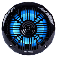 Memphis MXA602SLB 6.5" LED Coaxial Speaker - Black