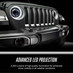 Oracle 5839-504 Oculus™ Bi-LED Projector Headlights for Jeep Wrangler JL / Gladiator JT