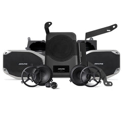 Alpine PSS-24WRA  Direct-fit complete speaker system for select 2018-2023 Jeep Wrangler and 2020-2023 Jeep Gladiator vehicles