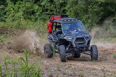 Rough Country 93141 Tubular Rear Cargo Rack Spare Tire Mount | Polaris RZR XP 1000