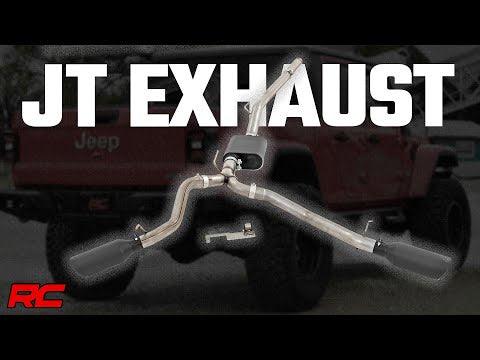 Rough Country 96015 Performance Cat-Back Exhaust Stainless | 3.6L | Jeep Gladiator JT (20-24)