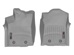 WeatherTech 4612991 2018+ Toyota Tacoma Front FloorLiner - Grey (Auto Trans Only; Trans Only)