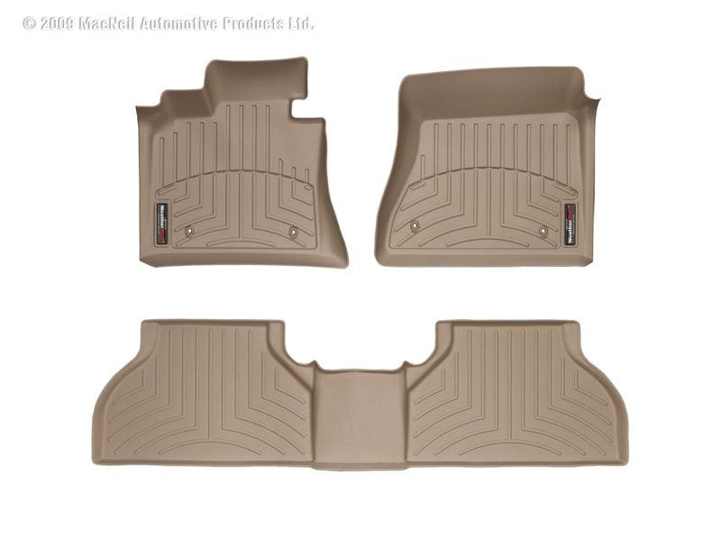WeatherTech 443072 10+ BMW 5-Series Rear FloorLiner - Black