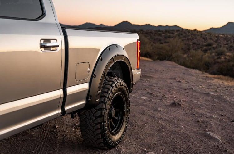 Rough Country A-F21112-UX Fender Flares Defender | Ford Super Duty 2WD/4WD (2017-2022)