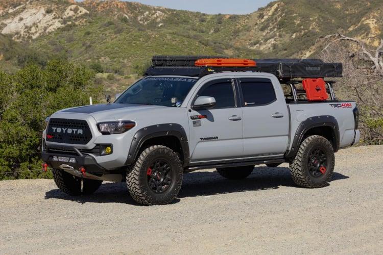 Rough Country A-T11621-1G3 Fender Flares Defender | Toyota Tacoma 2WD/4WD (2016-2023)