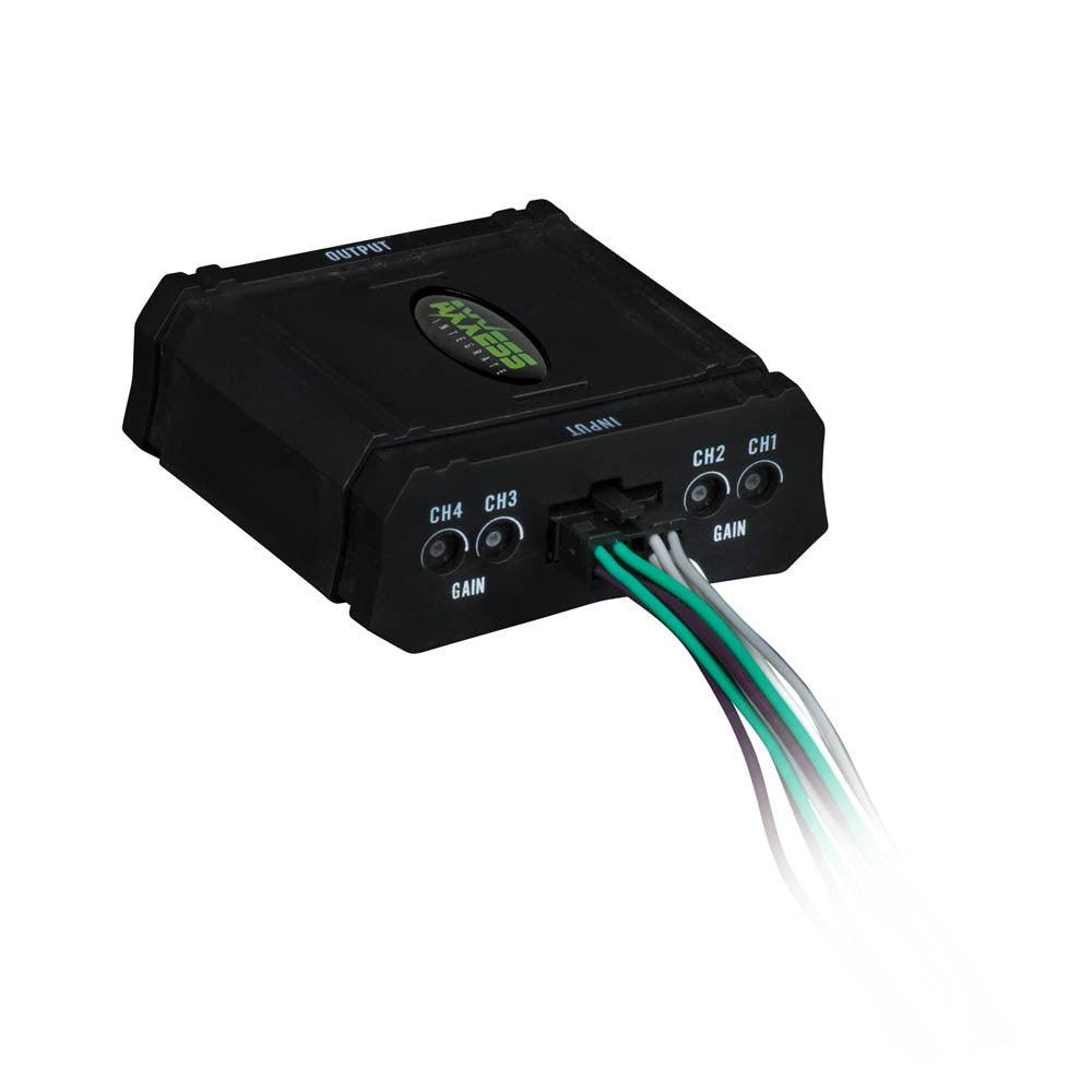 Axxess Interface AXLOC4-80A Adjustable Line Output Converter - 4 Channel 80W
