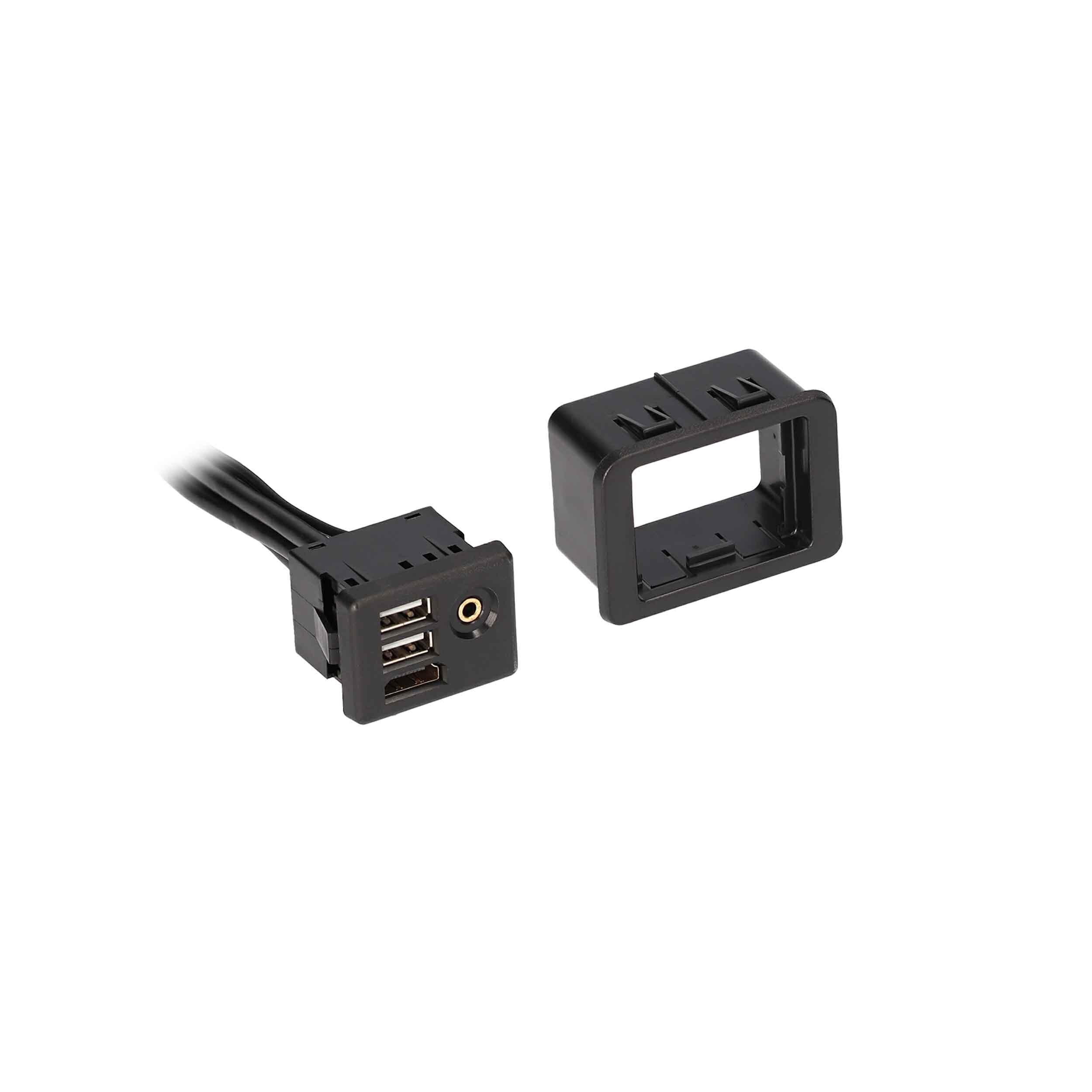 Axxess Interface AXUSB-RAM1-6 USB/AUX/HDMI Replacement Panel 6 Feet - Chrysler/Dodge/Jeep 2015-Up