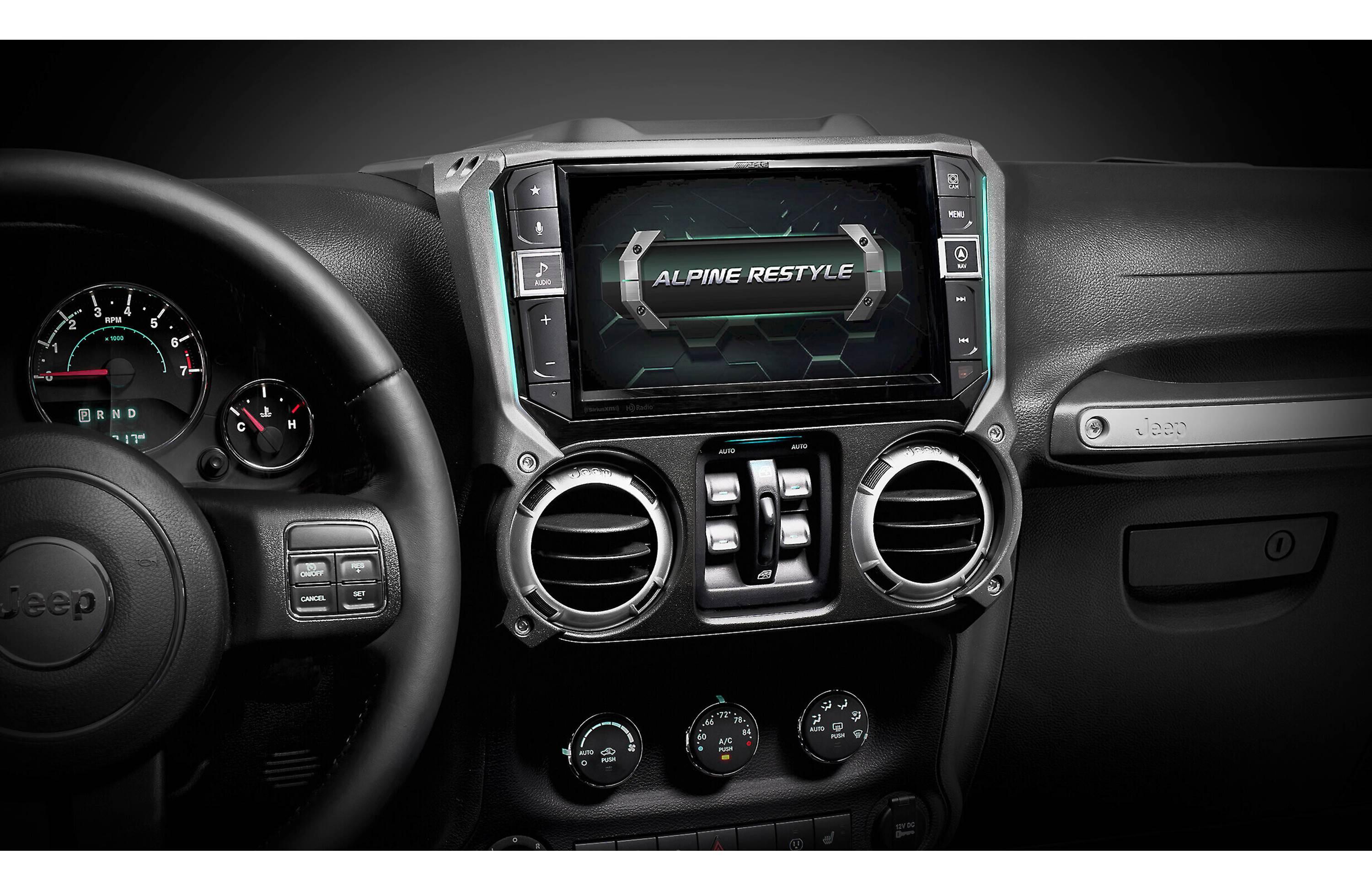 Alpine Restyle i509-WRA-JK apple carplay receiver for jeep bear de