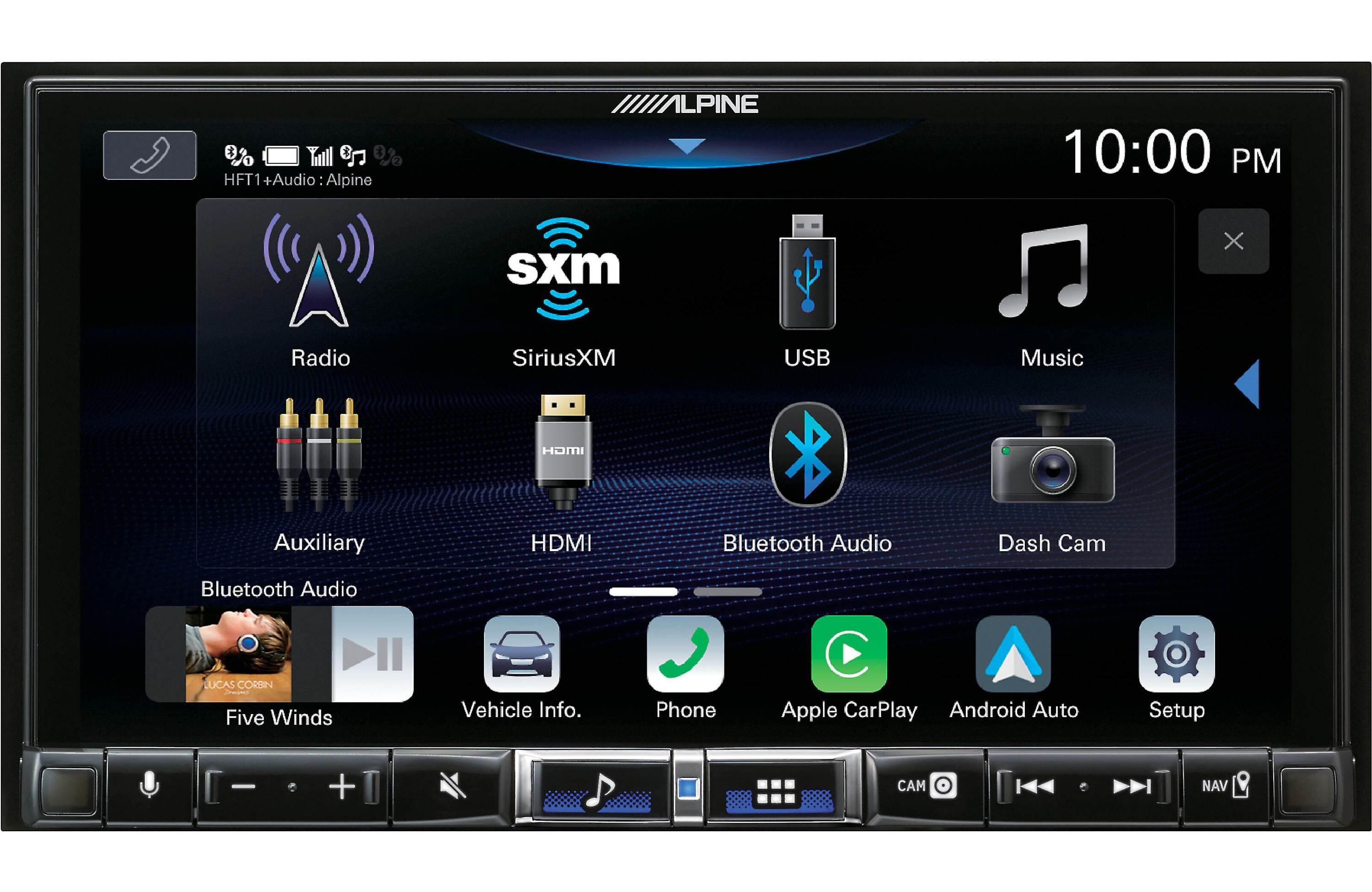 Alpine iLX-507 Digital multimedia receiver for car