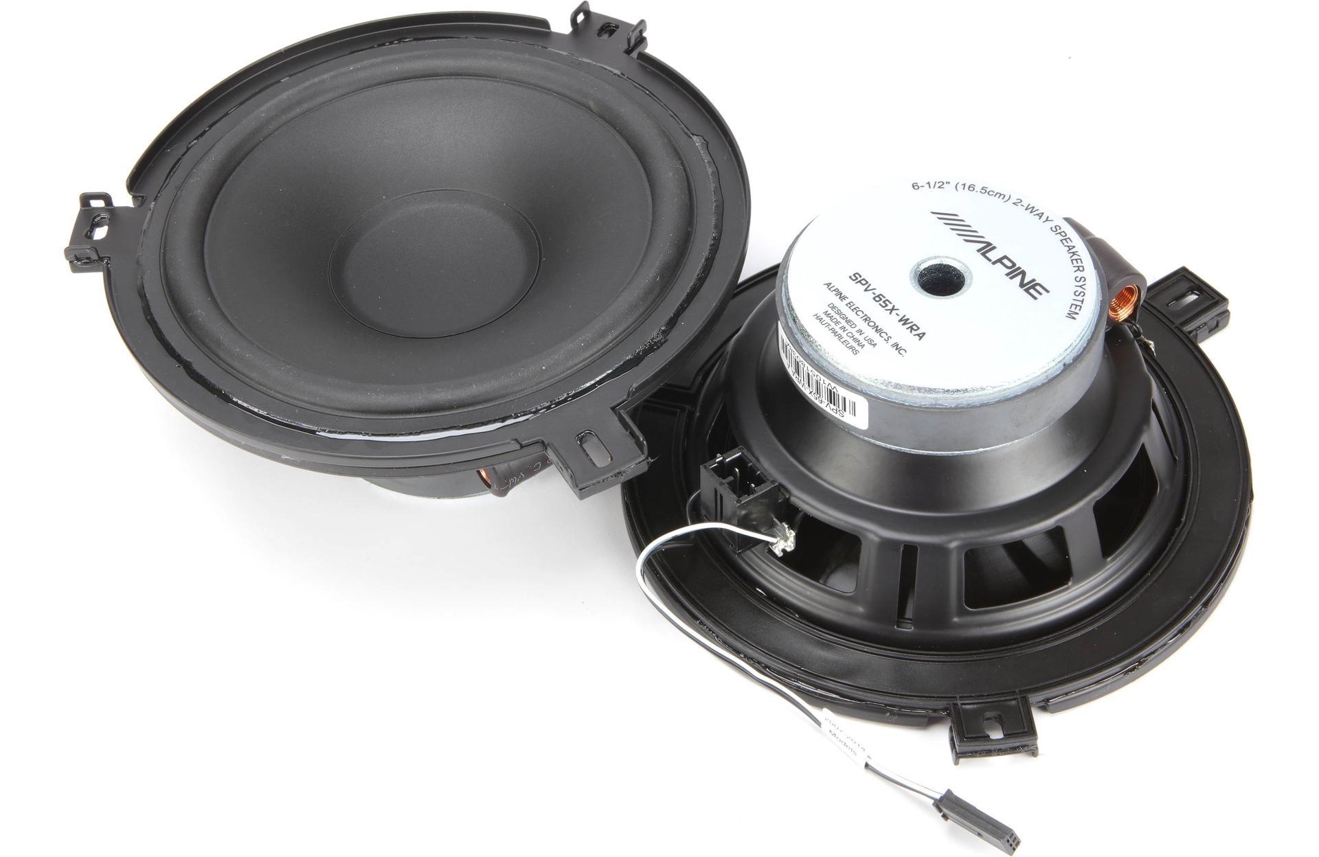 Alpine PSS-24WRA  Direct-fit complete speaker system for select 2018-2023 Jeep Wrangler and 2020-2023 Jeep Gladiator vehicles