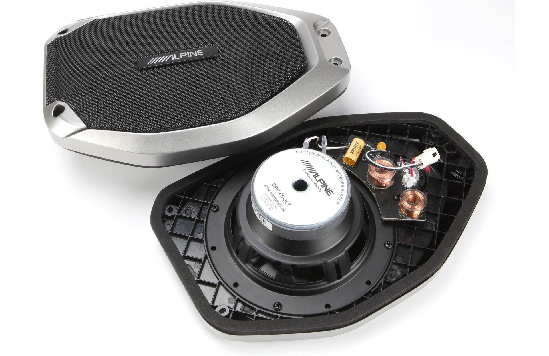 Alpine PSS-24WRA  Direct-fit complete speaker system for select 2018-2023 Jeep Wrangler and 2020-2023 Jeep Gladiator vehicles