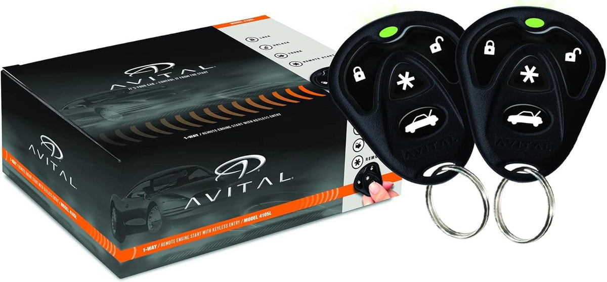 Avital 4105L car remote start system