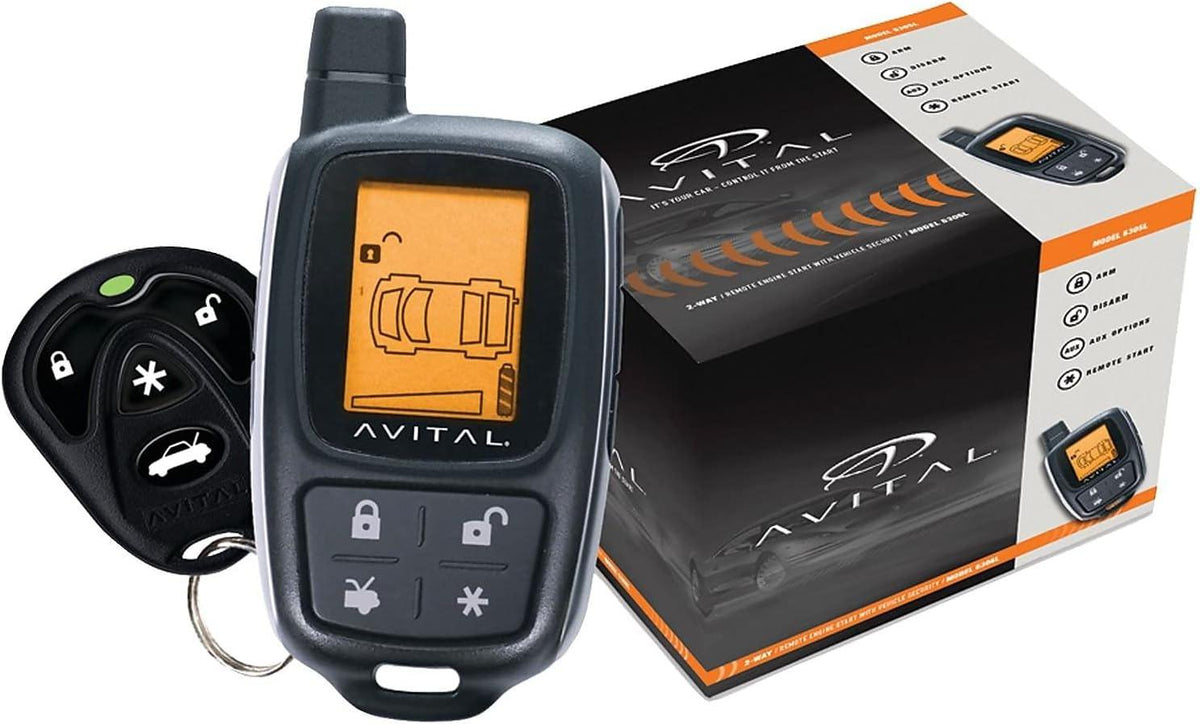 Avital 5305L alarm remote start system