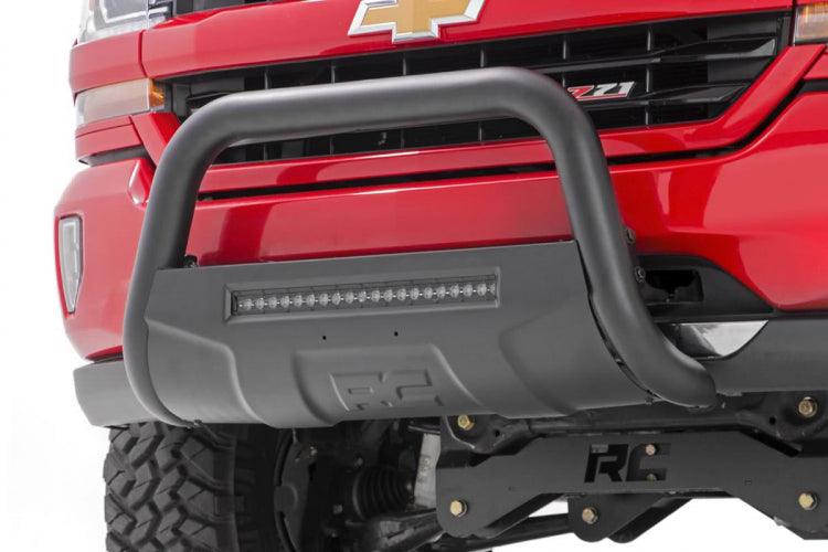 Rough Country B-C4071 Black LED Bull Bar Chevy/GMC 1500 Truck & SUV (07-20)