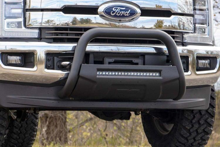 Rough Country B-F2017 Black LED Bull Bar Ford F-250 Super Duty 2WD/4WD (2017-2022)