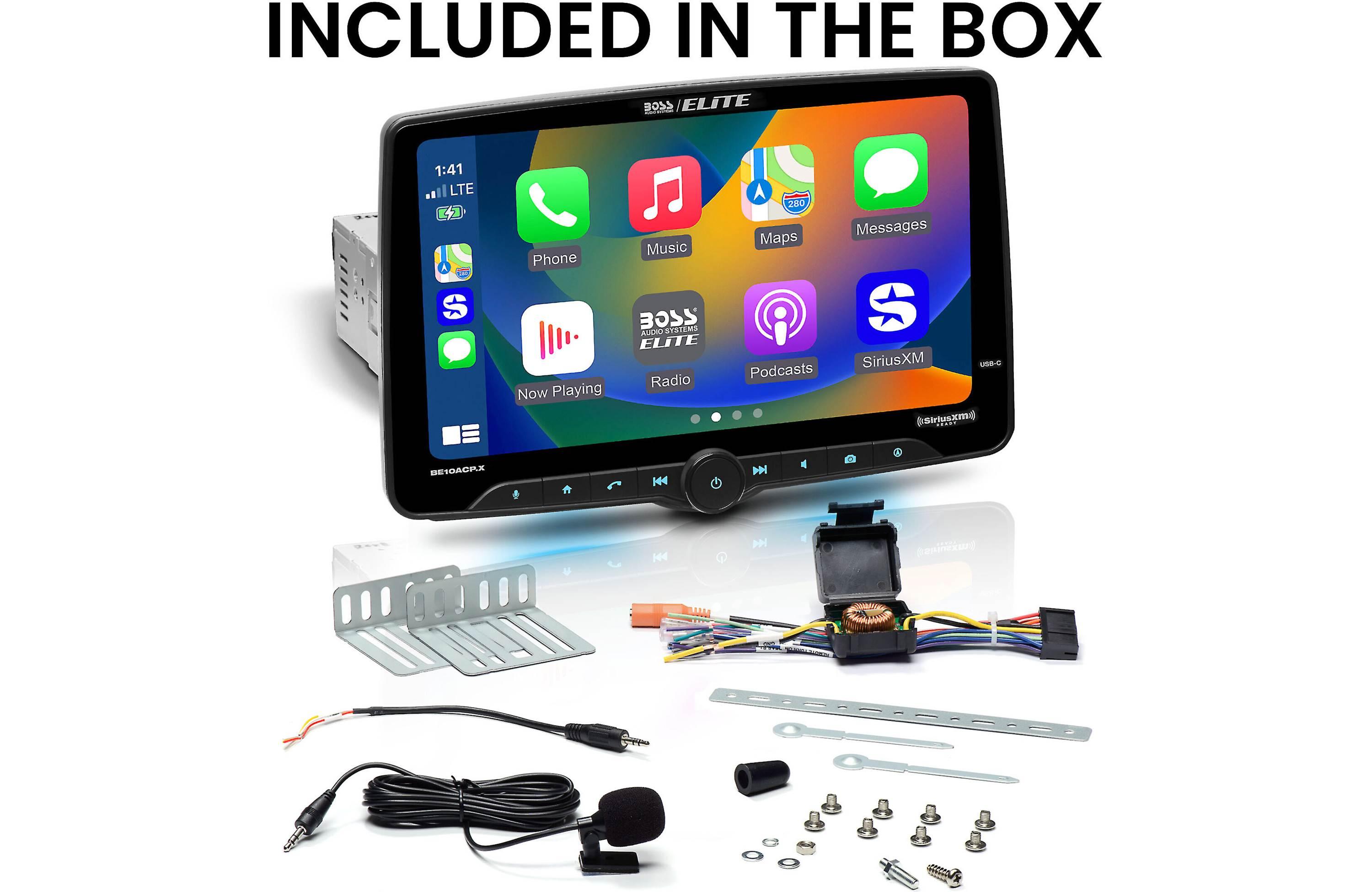 BOSS Audio Elite BE10ACPWX apple carplay android auto Delaware