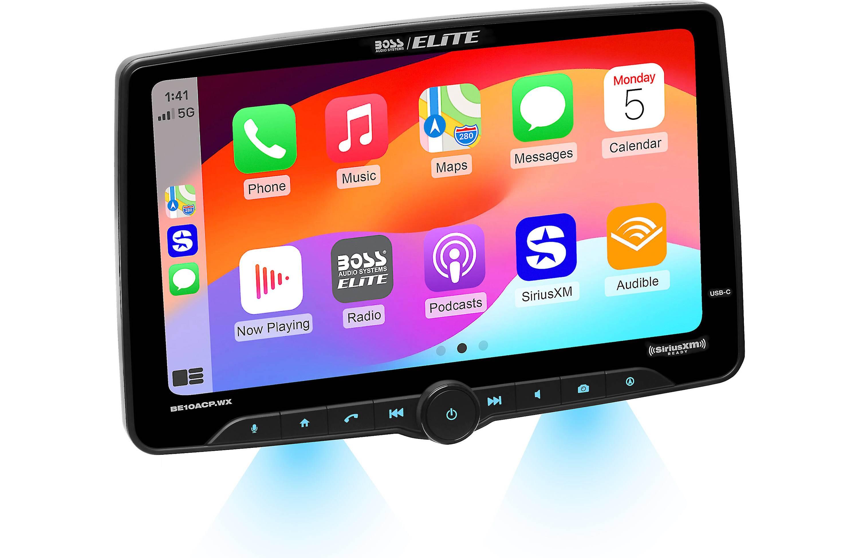 BOSS Audio Elite BE10ACPWX apple carplay android auto