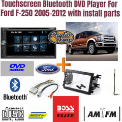 Touchscreen Bluetooth DVD Player For Ford F-250 2005-2012 with install parts