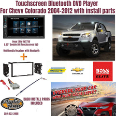 Touchscreen Bluetooth DVD Player For Chevy Colorado 2004-2012 with install parts
