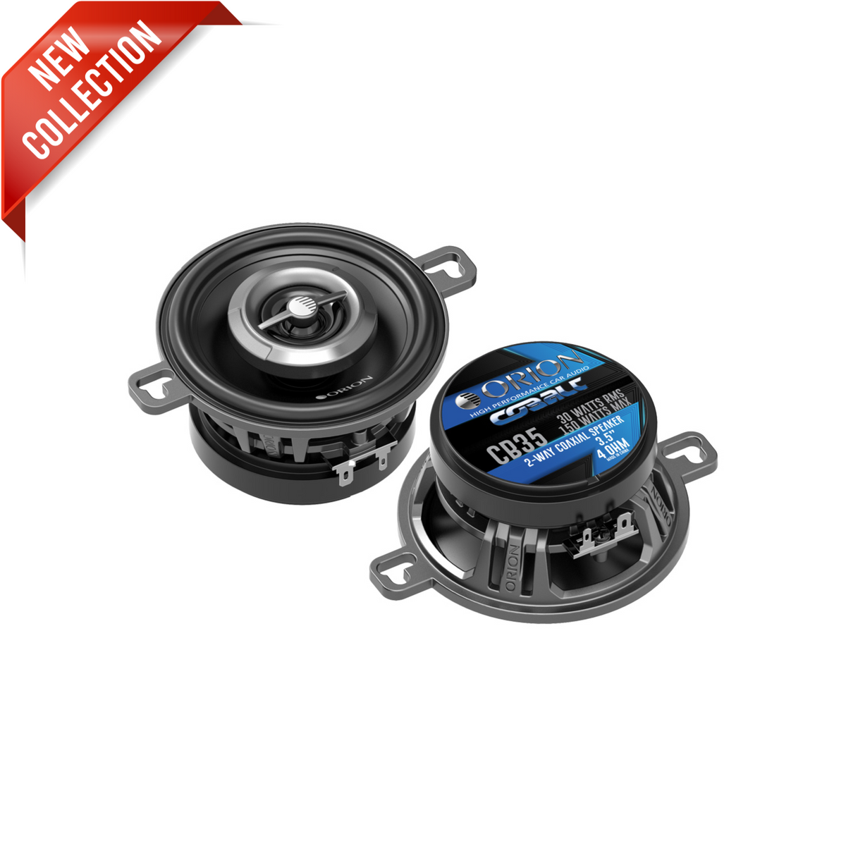 Orion CB35 COBALT series 3.5" Coaxial 2-Way Speakers