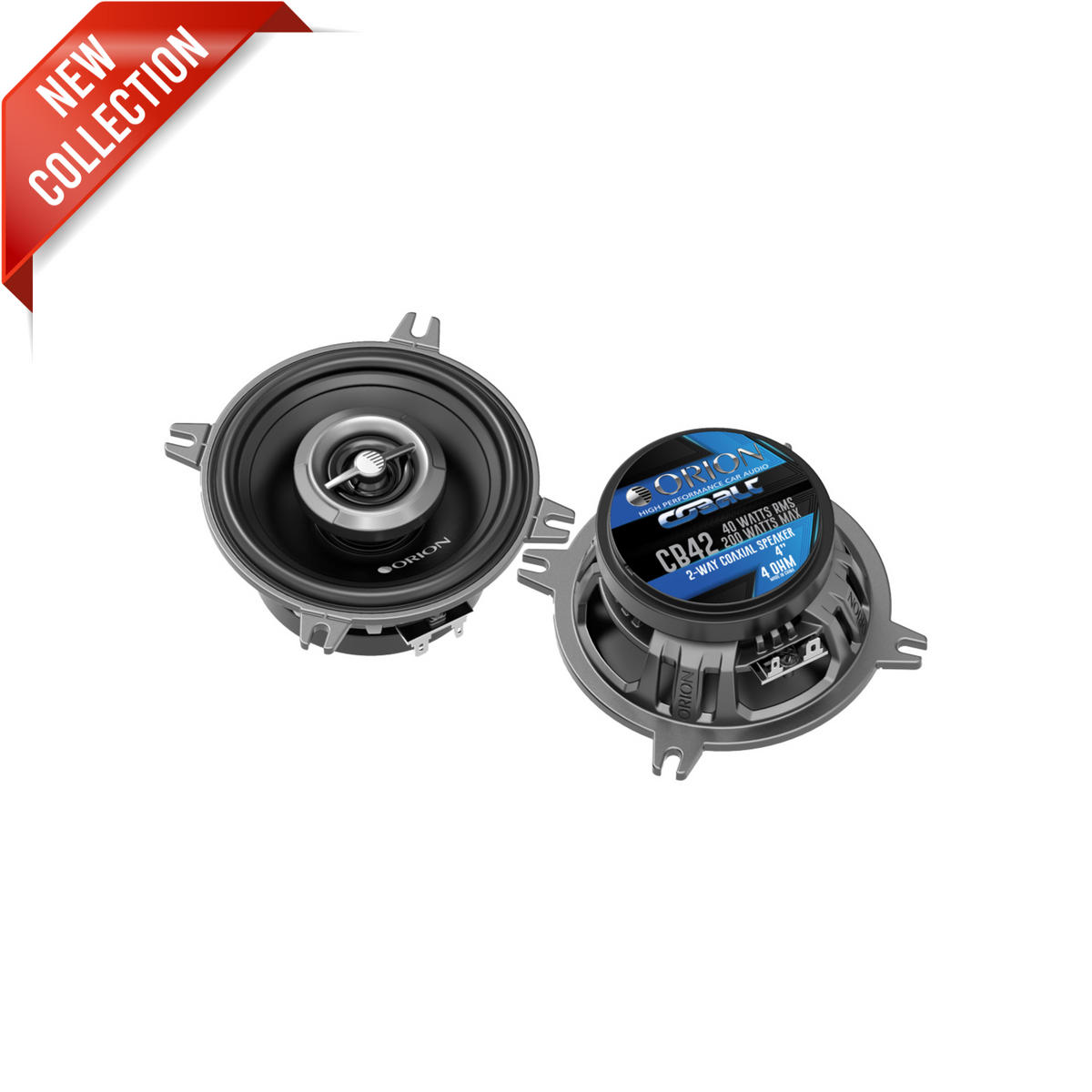 Orion CB42 COBALT series 4" Coaxial 2-Way Speakers