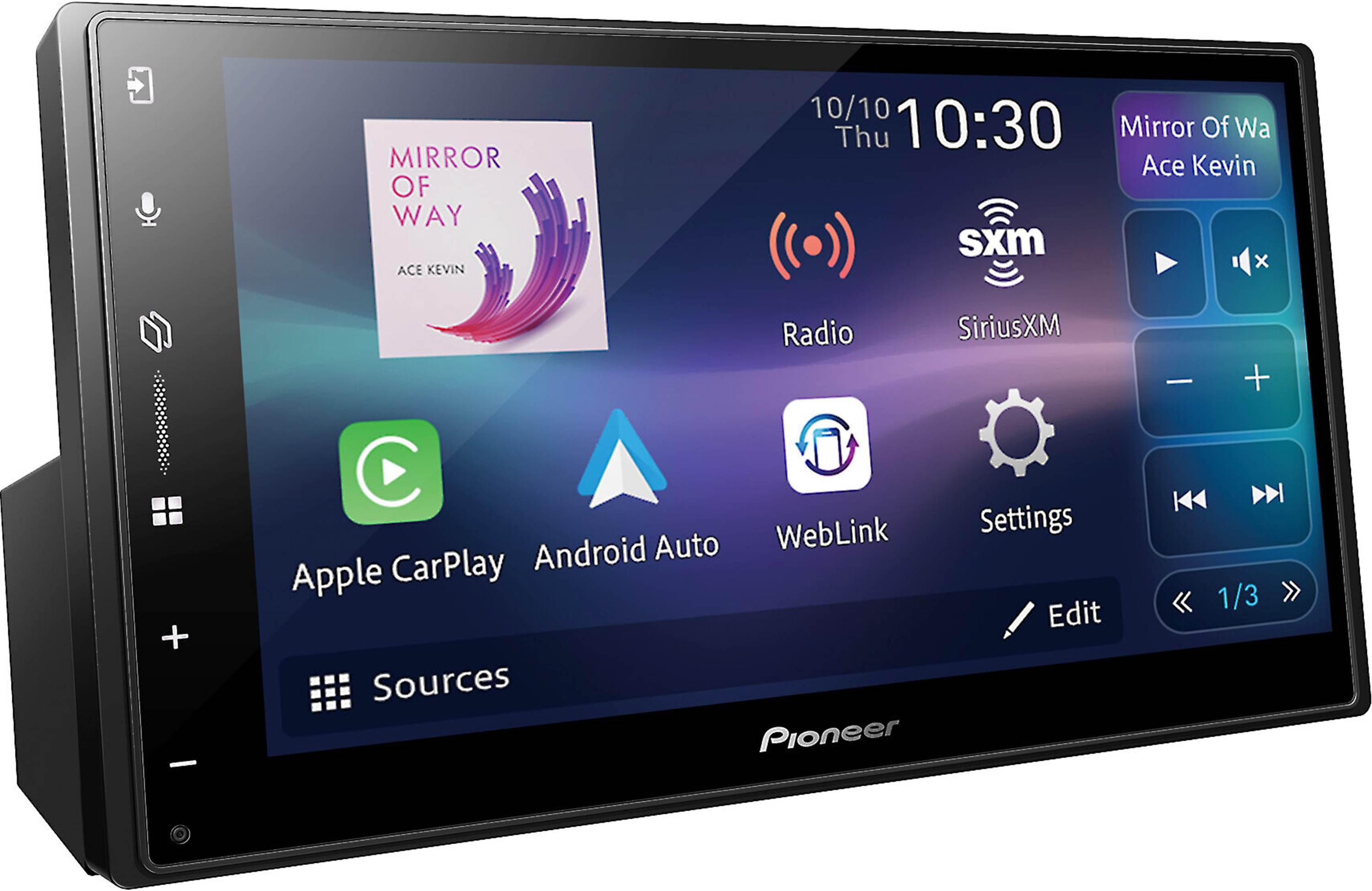 Upgrade with Pioneer DMH-W3000NEX Digital Multimedia Receiver | Apple CarPlay & Android Auto | Audio Jam Bear DE