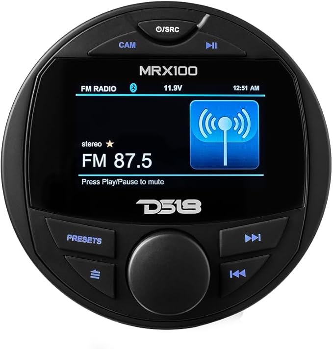 DS18 mrx100 marine stereo bear de