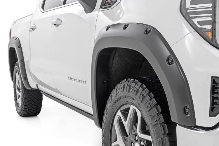 Rough Country F-C11950A-GAN Pocket Fender Flares GMC Sierra 1500 2WD/4WD (2019-2024)