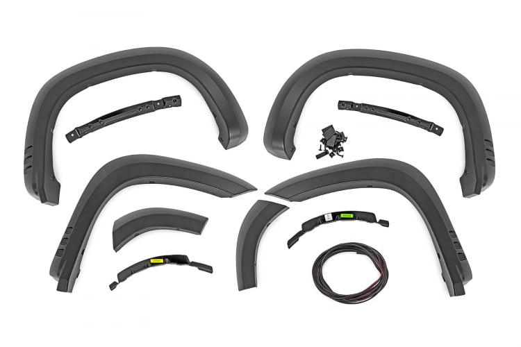 Rough Country F-C319201A-GBA Fender Flares SF1 | Chevy Silverado 1500 2WD/4WD (2019-2024)