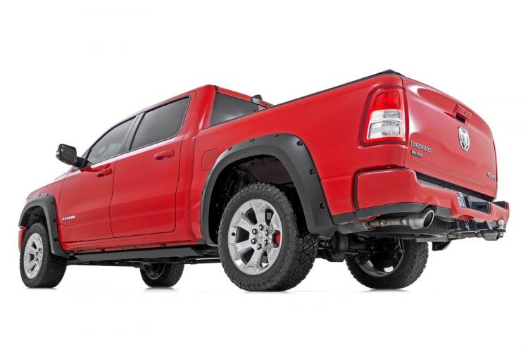 Rough Country F-D10914A-PS2 Pocket Fender Flares Ram 1500 2WD/4WD (2019-2024)