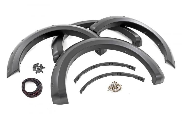 Rough Country F-F20911A-JS Pocket Fender Flares Ford F-150 2WD/4WD (2021-2023)