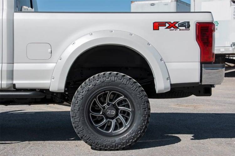 Rough Country F-F21112-J7 Pocket Fender Flares Ford Super Duty 2WD/4WD (2017-2022)