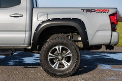 Rough Country F-T11621A-1J9 Pocket Fender Flares Toyota Tacoma 2WD/4WD (2016-2023)