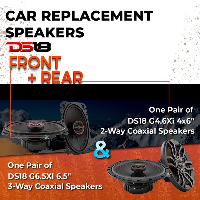 Car Speaker Replacement fits 1993-1996 for Pontiac TransSport