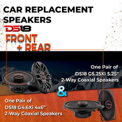 Car Speaker Replacement fits 1990-1993 for Porsche 911  (964)