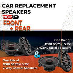 Car Speaker Replacement fits 1990-1991 for Mazda RX7