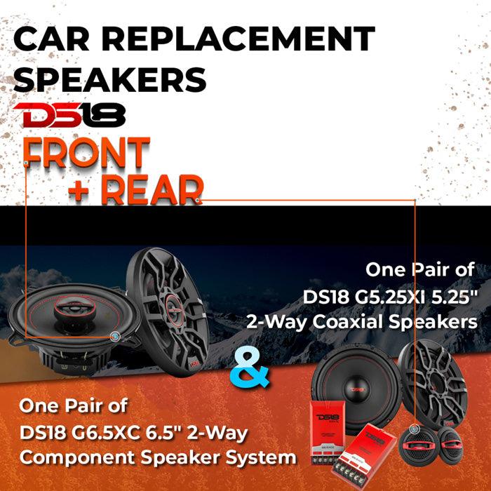 Car Speaker Replacement fits 2000-2001 for Audi A4