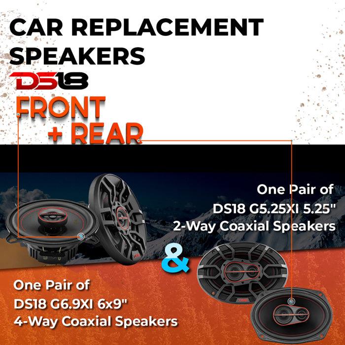 Car Speaker Replacement fits 1974-1983 for Dodge Charger