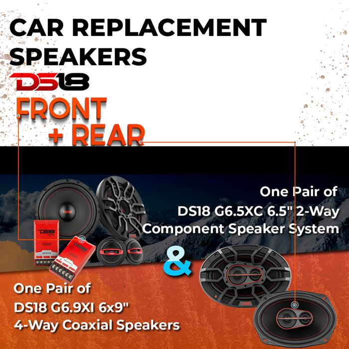 Car Speaker Replacement fits 2009-2013 for Toyota Corolla