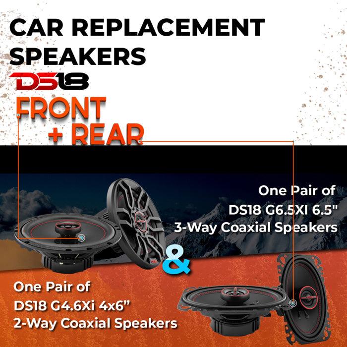 Car Speaker Replacement fits 1999-2000 for GMC Sierra  Classic  2 door