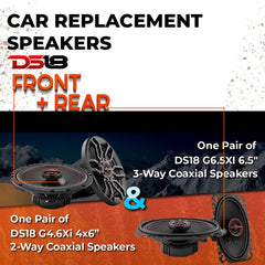 Car Speaker Replacement fits 2001-2002 for GMC Sierra  HD  2 door