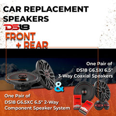Car Speaker Replacement fits 2002-2004 for Dodge Dakota