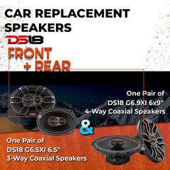 Car Speaker Replacement fits 2004-2005 for Nissan Pathfinder Armada