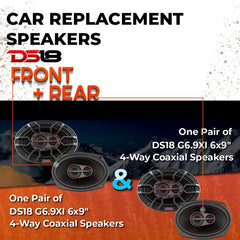 Car Speaker Replacement fits 2005-2007 for Dodge Charger