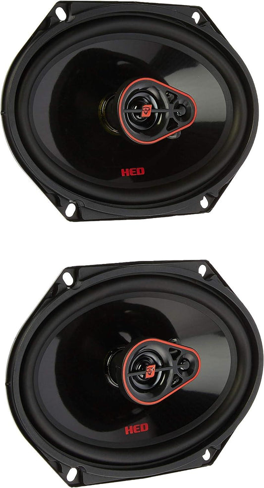 Cerwin Vega H7683 - 6" X 8" 3-Way Hed Series 360W Coaxial Speakers