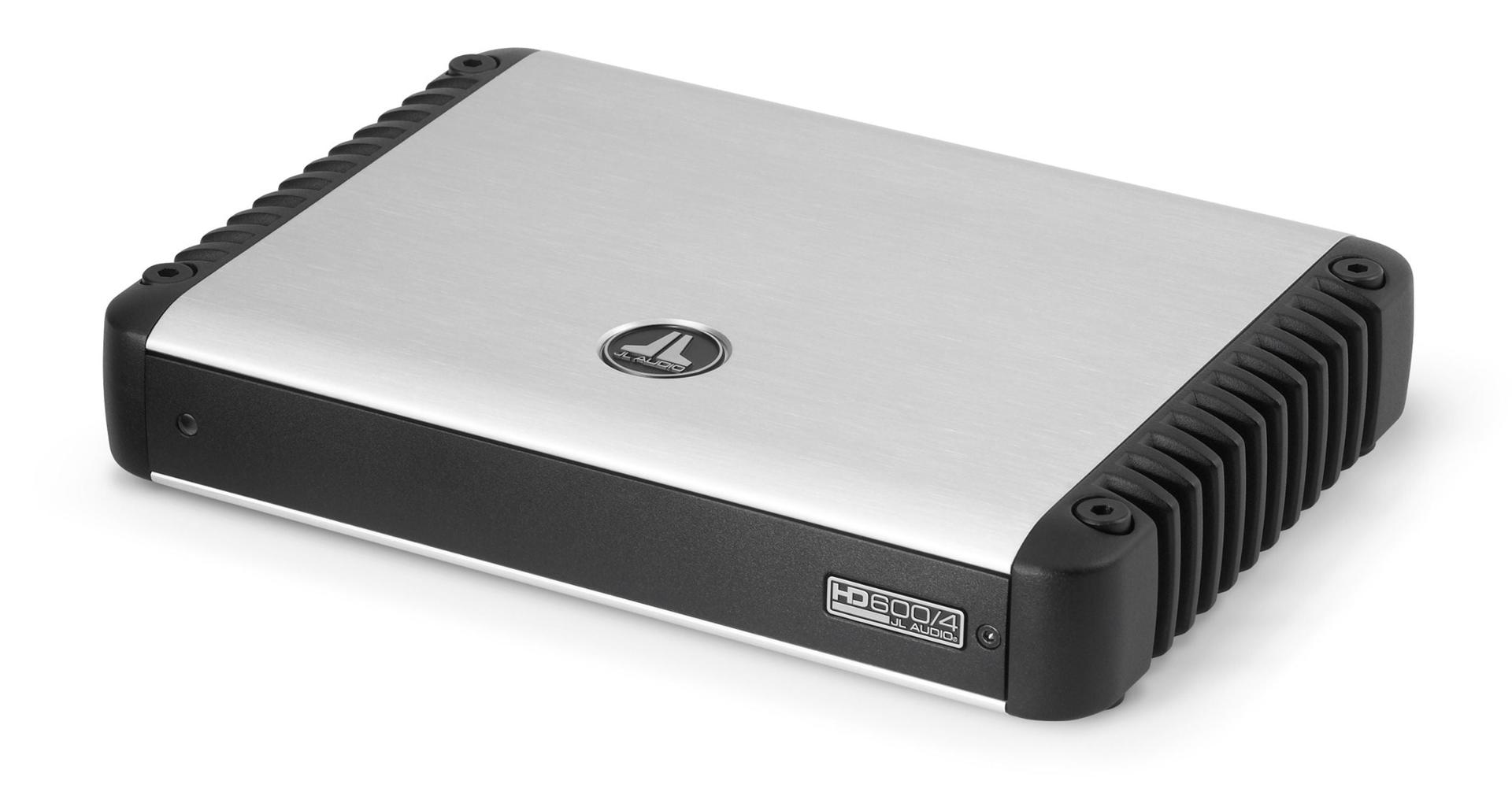 JL Audio HD600/4 4 Ch. Class D Full-Range Amplifier, 600 W (HD6004)
