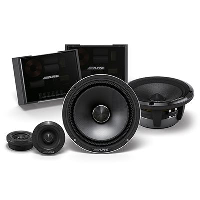Alpine HDZ-65CS Status Series 6-1 / 2" 2-Way Slim-Fit Component Speaker System