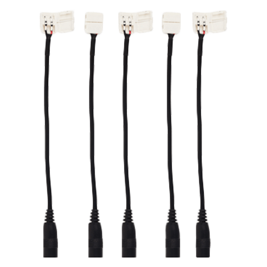 Heise HE-5050QC DC Female Quick Connect for 5050 LEDs - 5-Pack